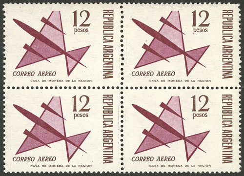 Lot 692 - Argentina airmail -  Guillermo Jalil - Philatino Auction # 2542 ARGENTINA: 