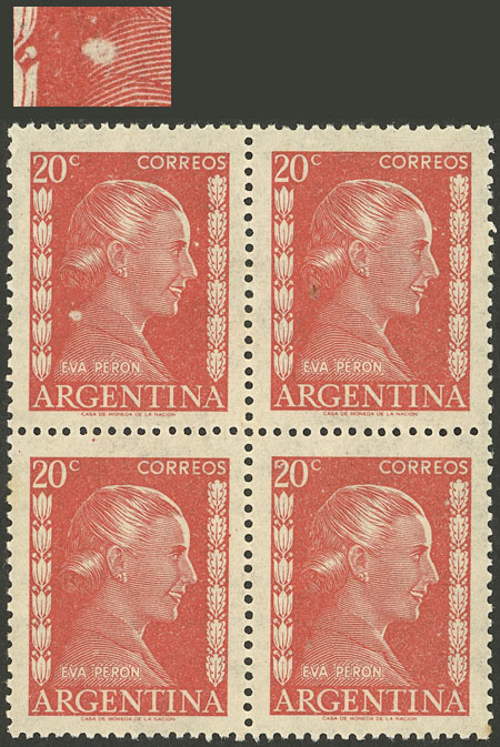 Lot 438 - Argentina general issues -  Guillermo Jalil - Philatino Auction # 2542 ARGENTINA: 