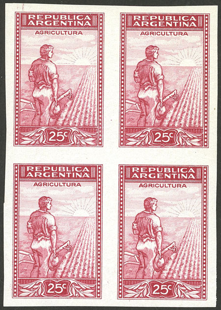 Lot 297 - Argentina general issues -  Guillermo Jalil - Philatino Auction # 2542 ARGENTINA: 