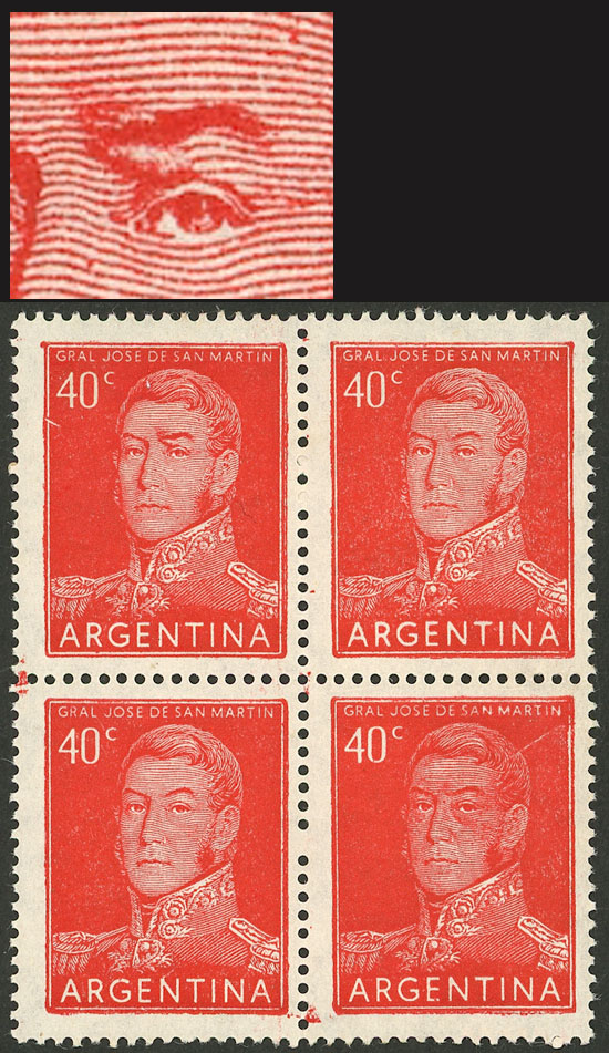 Lot 450 - Argentina general issues -  Guillermo Jalil - Philatino Auction # 2542 ARGENTINA: 