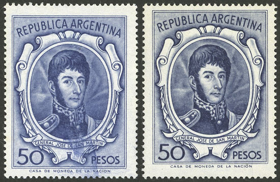 Lot 533 - Argentina general issues -  Guillermo Jalil - Philatino Auction # 2542 ARGENTINA: 