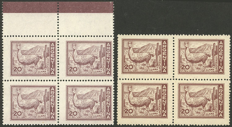 Lot 473 - Argentina general issues -  Guillermo Jalil - Philatino Auction # 2542 ARGENTINA: 