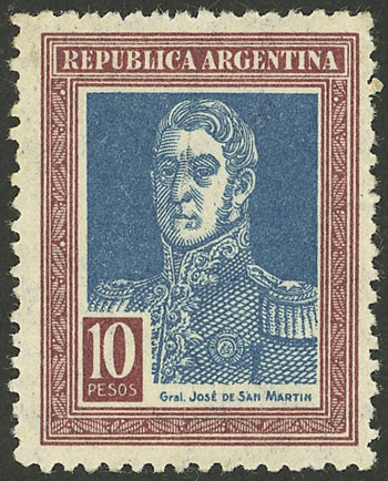Lot 219 - Argentina general issues -  Guillermo Jalil - Philatino Auction # 2542 ARGENTINA: 