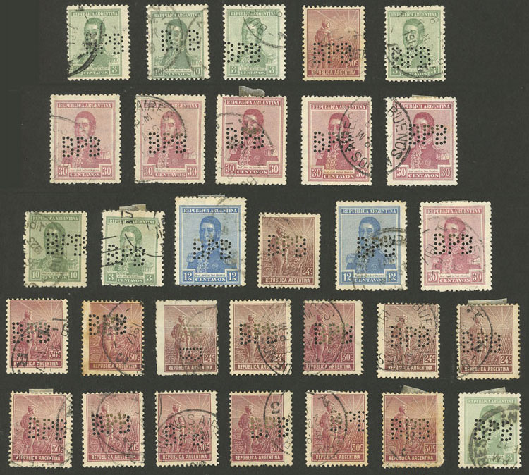 Lot 980 - Argentina lots - Guillermo Jalil - Philatino Auction # 2542 ARGENTINA: Lot 980 - Argentina lots - Guillermo Jalil - Philatino Auction # 2542 ARGENTINA: