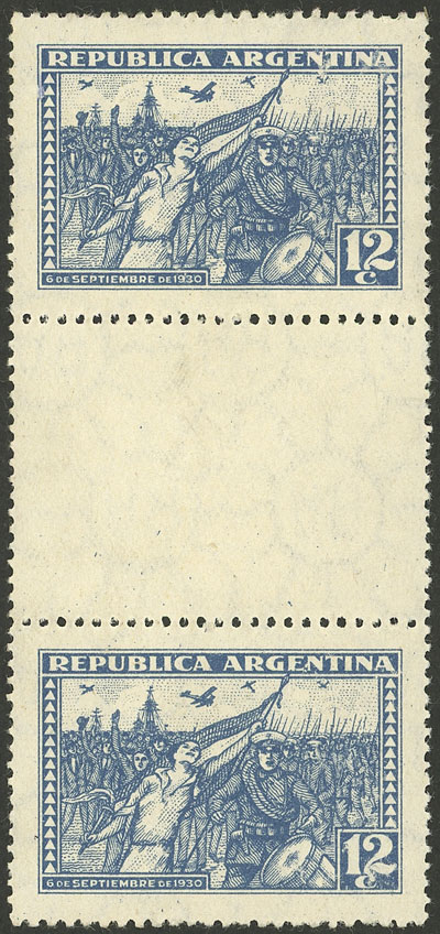 Lot 253 - Argentina general issues -  Guillermo Jalil - Philatino Auction # 2542 ARGENTINA: 