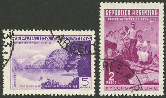 Lot 351 - Argentina general issues - Guillermo Jalil - Philatino Auction # 2542 ARGENTINA: Lot 351 - Argentina general issues - Guillermo Jalil - Philatino Auction # 2542 ARGENTINA: