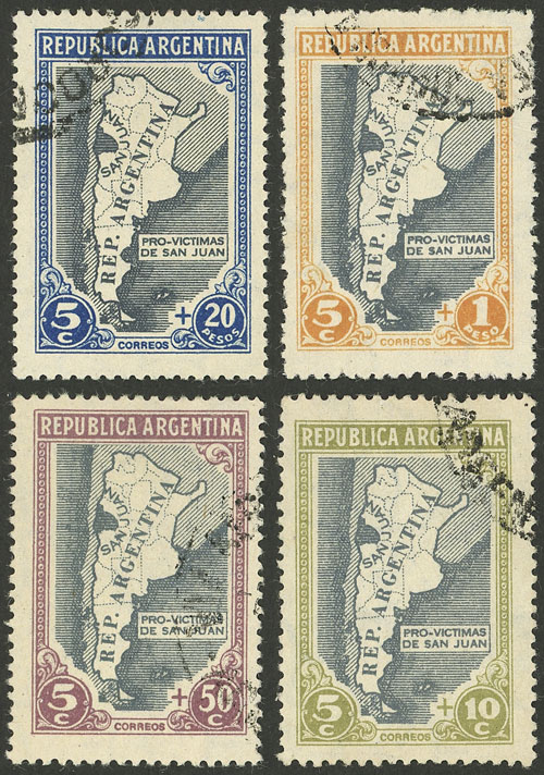 Lot 402 - Argentina general issues - Guillermo Jalil - Philatino Auction # 2542 ARGENTINA: Lot 402 - Argentina general issues - Guillermo Jalil - Philatino Auction # 2542 ARGENTINA: