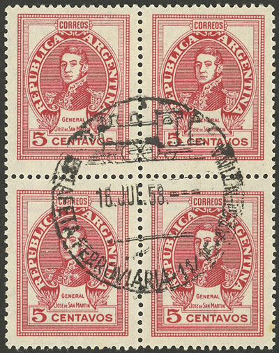 Lot 391 - Argentina general issues - Guillermo Jalil - Philatino Auction # 2542 ARGENTINA: Lot 391 - Argentina general issues - Guillermo Jalil - Philatino Auction # 2542 ARGENTINA: