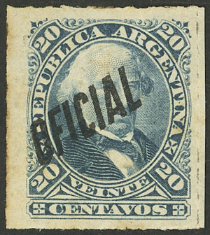 Lot 751 - Argentina official stamps -  Guillermo Jalil - Philatino Auction # 2542 ARGENTINA: 