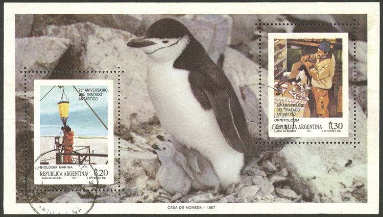 Lot 724 - Argentina souvenir sheets -  Guillermo Jalil - Philatino Auction # 2542 ARGENTINA: 