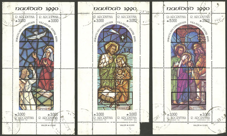 Lot 729 - Argentina souvenir sheets -  Guillermo Jalil - Philatino Auction # 2542 ARGENTINA: 