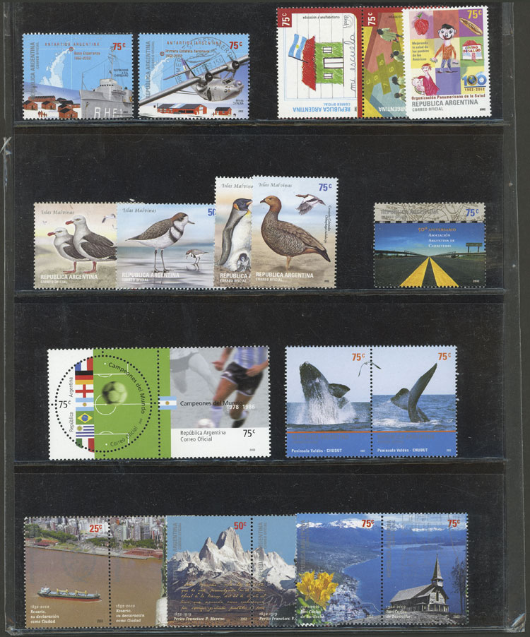 Lot 665 - Argentina general issues -  Guillermo Jalil - Philatino Auction # 2542 ARGENTINA: 