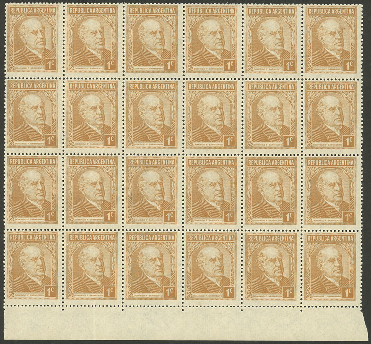 Lot 306 - Argentina general issues -  Guillermo Jalil - Philatino Auction # 2542 ARGENTINA: 