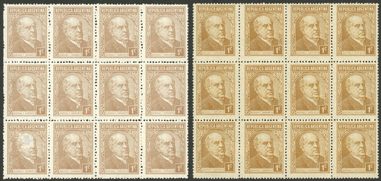 Lot 304 - Argentina general issues -  Guillermo Jalil - Philatino Auction # 2542 ARGENTINA: 