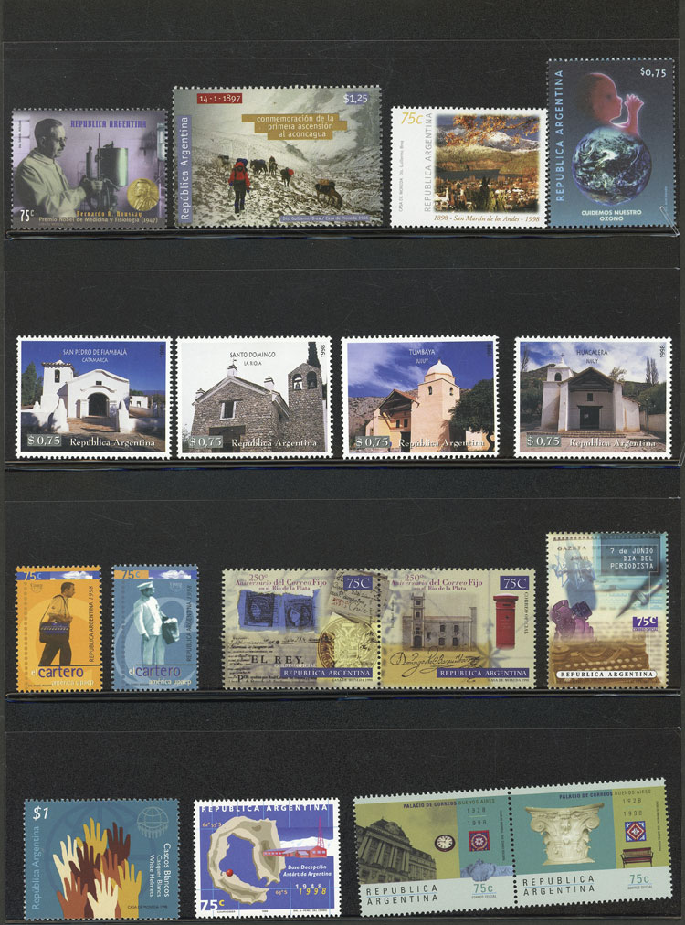 Lot 634 - Argentina general issues -  Guillermo Jalil - Philatino Auction # 2542 ARGENTINA: 