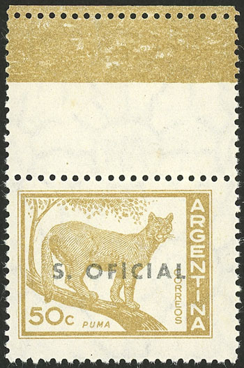 Lot 803 - Argentina official stamps - Guillermo Jalil - Philatino Auction # 2542 ARGENTINA: Lot 803 - Argentina official stamps - Guillermo Jalil - Philatino Auction # 2542 ARGENTINA: