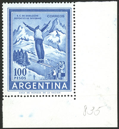 Lot 543 - Argentina general issues -  Guillermo Jalil - Philatino Auction # 2542 ARGENTINA: 