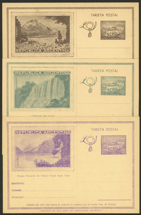 Lot 883 - Argentina Postal stationery - Guillermo Jalil - Philatino Auction # 2542 ARGENTINA: Lot 883 - Argentina Postal stationery - Guillermo Jalil - Philatino Auction # 2542 ARGENTINA: