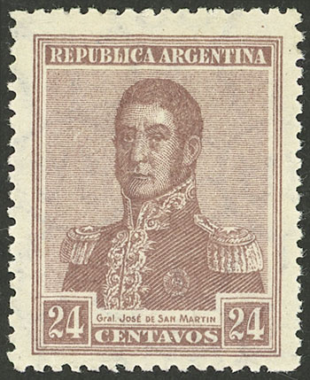 Lot 215 - Argentina general issues -  Guillermo Jalil - Philatino Auction # 2542 ARGENTINA: 
