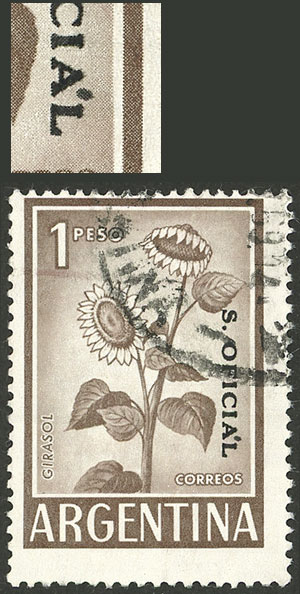 Lot 804 - Argentina official stamps - Guillermo Jalil - Philatino Auction # 2542 ARGENTINA: Lot 804 - Argentina official stamps - Guillermo Jalil - Philatino Auction # 2542 ARGENTINA: