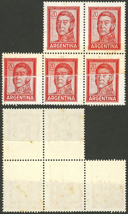 Lot 528 - Argentina general issues -  Guillermo Jalil - Philatino Auction # 2542 ARGENTINA: 