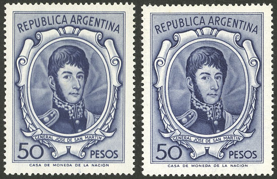 Lot 532 - Argentina general issues -  Guillermo Jalil - Philatino Auction # 2542 ARGENTINA: 