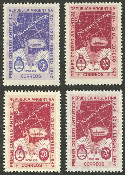 Lot 419 - Argentina general issues - Guillermo Jalil - Philatino Auction # 2542 ARGENTINA: Lot 419 - Argentina general issues - Guillermo Jalil - Philatino Auction # 2542 ARGENTINA:
