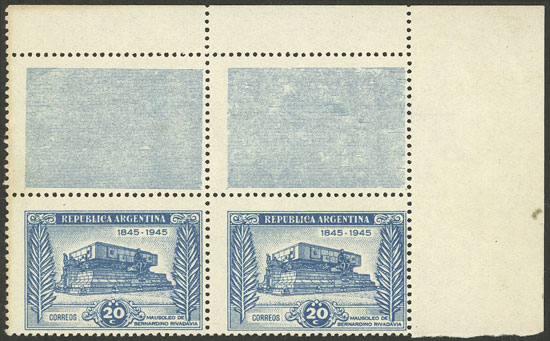 Lot 411 - Argentina general issues - Guillermo Jalil - Philatino Auction # 2542 ARGENTINA: Lot 411 - Argentina general issues - Guillermo Jalil - Philatino Auction # 2542 ARGENTINA: