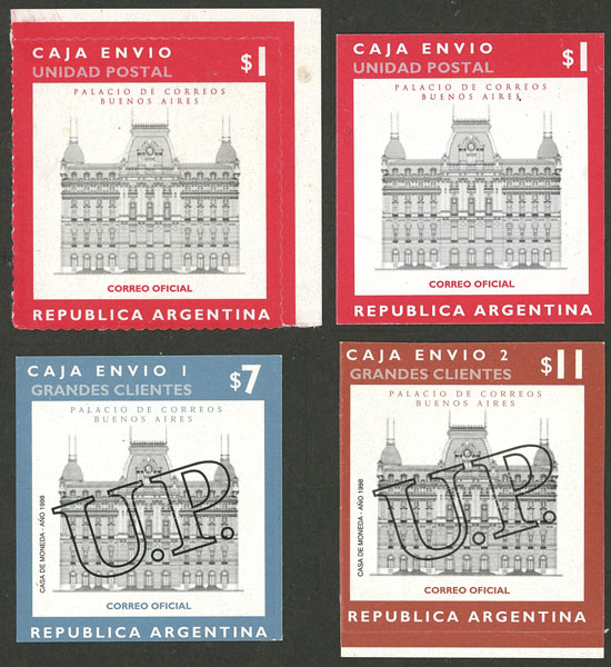 Lot 743 - Argentina parcel post stamps -  Guillermo Jalil - Philatino Auction # 2542 ARGENTINA: 