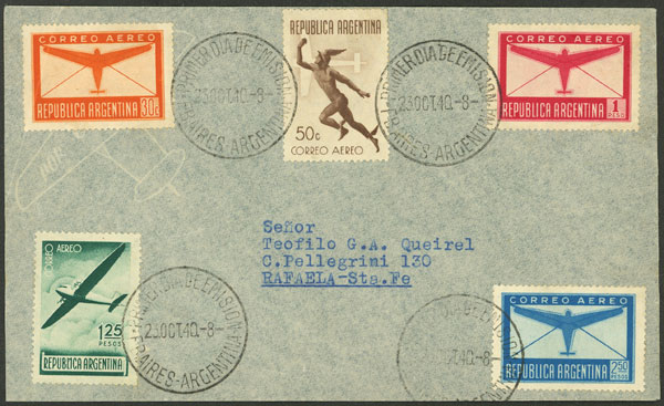 Lot 924 - Argentina postal history - Guillermo Jalil - Philatino Auction # 2542 ARGENTINA: Lot 924 - Argentina postal history - Guillermo Jalil - Philatino Auction # 2542 ARGENTINA: