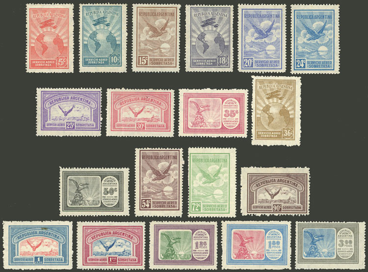 Lot 236 - Argentina general issues - Guillermo Jalil - Philatino Auction # 2542 ARGENTINA: Lot 236 - Argentina general issues - Guillermo Jalil - Philatino Auction # 2542 ARGENTINA: