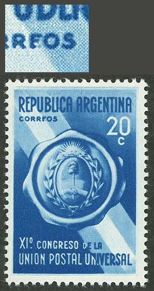 Lot 349 - Argentina general issues - Guillermo Jalil - Philatino Auction # 2542 ARGENTINA: Lot 349 - Argentina general issues - Guillermo Jalil - Philatino Auction # 2542 ARGENTINA: