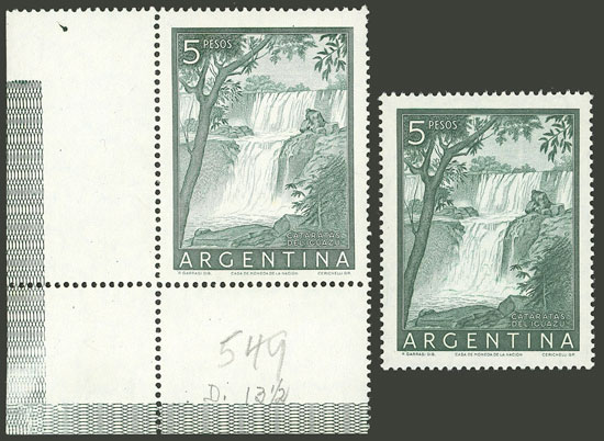 Lot 456 - Argentina general issues -  Guillermo Jalil - Philatino Auction # 2542 ARGENTINA: 