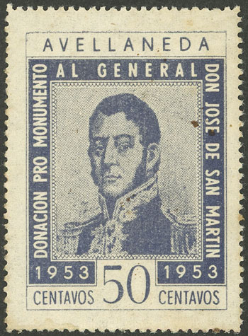 Lot 1017 - Argentina cinderellas - Guillermo Jalil - Philatino Auction # 2542 ARGENTINA: Lot 1017 - Argentina cinderellas - Guillermo Jalil - Philatino Auction # 2542 ARGENTINA: