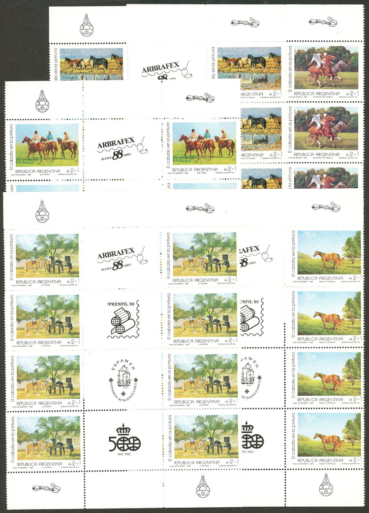 Lot 597 - Argentina general issues - Guillermo Jalil - Philatino Auction # 2542 ARGENTINA: Lot 597 - Argentina general issues - Guillermo Jalil - Philatino Auction # 2542 ARGENTINA: