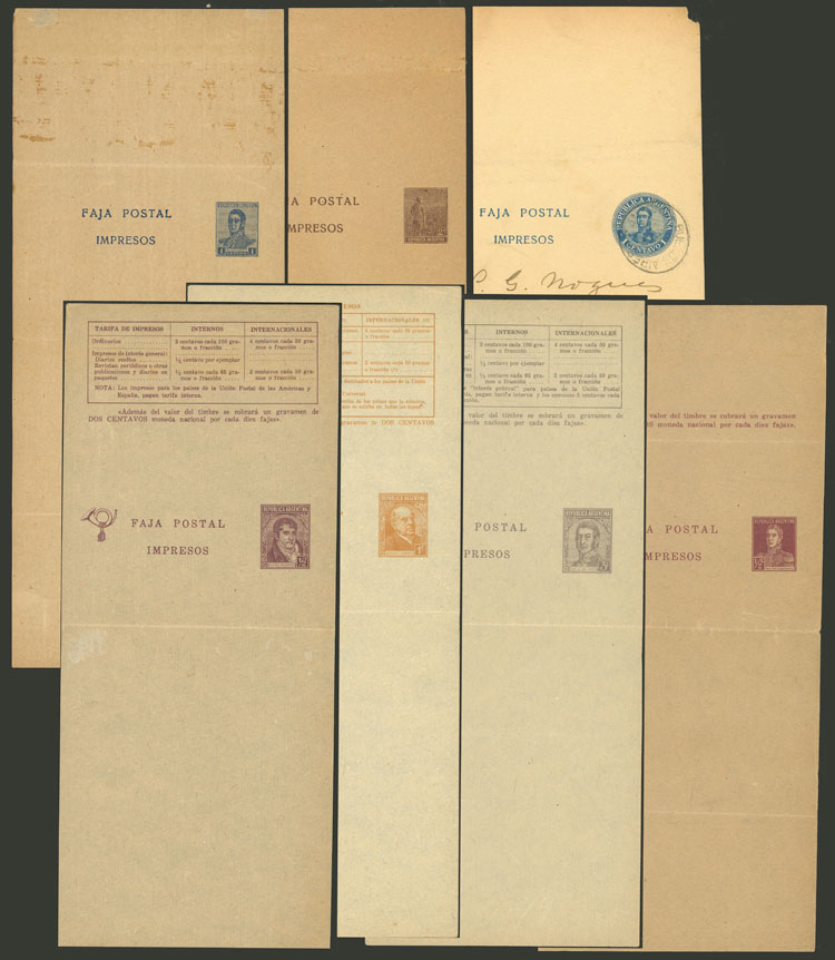 Lot 849 - Argentina Postal stationery - Guillermo Jalil - Philatino Auction # 2542 ARGENTINA: Lot 849 - Argentina Postal stationery - Guillermo Jalil - Philatino Auction # 2542 ARGENTINA: