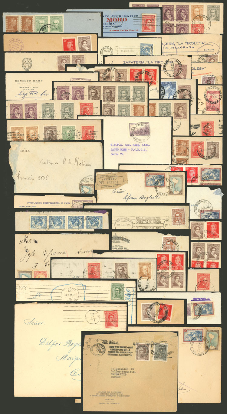 Lot 914 - Argentina postal history - Guillermo Jalil - Philatino Auction # 2542 ARGENTINA: Lot 914 - Argentina postal history - Guillermo Jalil - Philatino Auction # 2542 ARGENTINA: