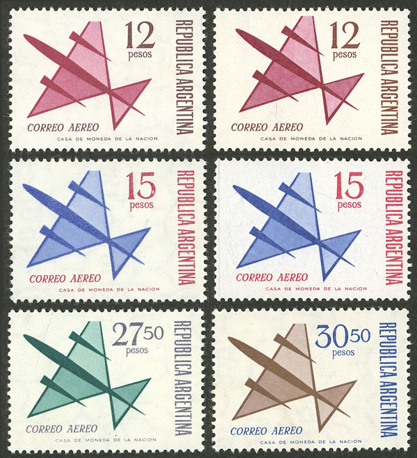 Lot 691 - Argentina airmail -  Guillermo Jalil - Philatino Auction # 2542 ARGENTINA: 