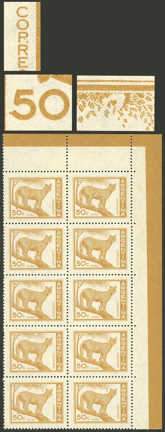 Lot 474 - Argentina general issues -  Guillermo Jalil - Philatino Auction # 2542 ARGENTINA: 