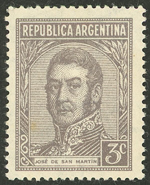 Lot 319 - Argentina general issues -  Guillermo Jalil - Philatino Auction # 2542 ARGENTINA: 