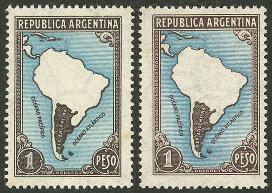 Lot 326 - Argentina general issues - Guillermo Jalil - Philatino Auction # 2542 ARGENTINA: Lot 326 - Argentina general issues - Guillermo Jalil - Philatino Auction # 2542 ARGENTINA: