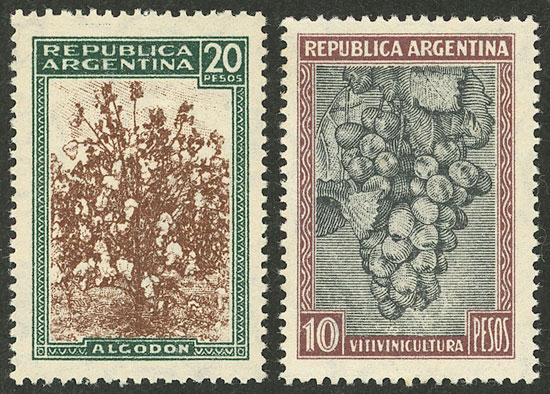 Lot 295 - Argentina general issues -  Guillermo Jalil - Philatino Auction # 2542 ARGENTINA: 