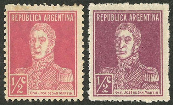 Lot 228 - Argentina general issues - Guillermo Jalil - Philatino Auction # 2542 ARGENTINA: Lot 228 - Argentina general issues - Guillermo Jalil - Philatino Auction # 2542 ARGENTINA: