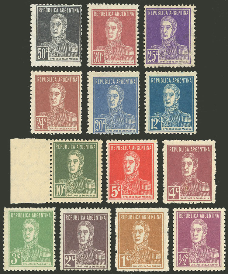 Lot 226 - Argentina general issues - Guillermo Jalil - Philatino Auction # 2542 ARGENTINA: Lot 226 - Argentina general issues - Guillermo Jalil - Philatino Auction # 2542 ARGENTINA: