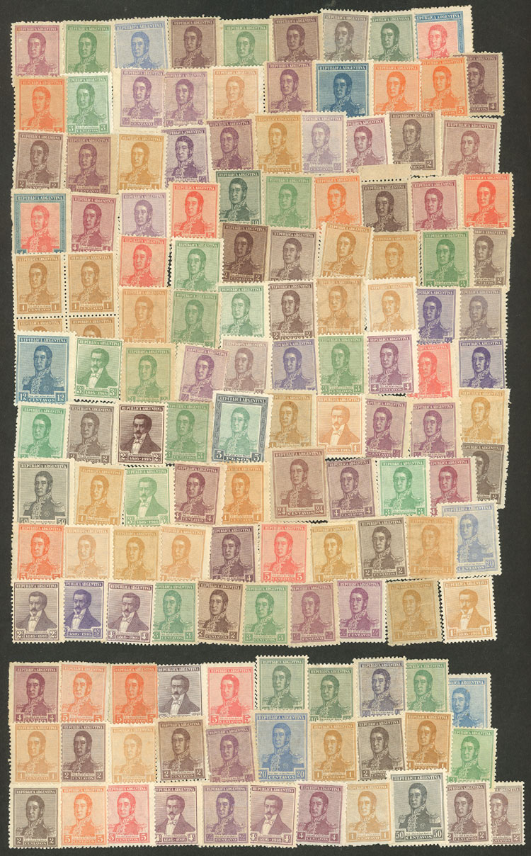 Lot 981 - Argentina lots - Guillermo Jalil - Philatino Auction # 2542 ARGENTINA: Lot 981 - Argentina lots - Guillermo Jalil - Philatino Auction # 2542 ARGENTINA: