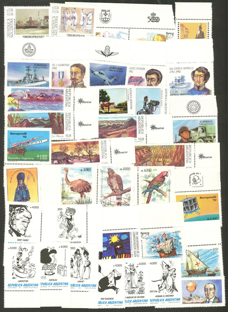 Lot 988 - Argentina lots - Guillermo Jalil - Philatino Auction # 2542 ARGENTINA: Lot 988 - Argentina lots - Guillermo Jalil - Philatino Auction # 2542 ARGENTINA: