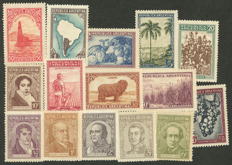 Lot 336 - Argentina general issues - Guillermo Jalil - Philatino Auction # 2542 ARGENTINA: Lot 336 - Argentina general issues - Guillermo Jalil - Philatino Auction # 2542 ARGENTINA: