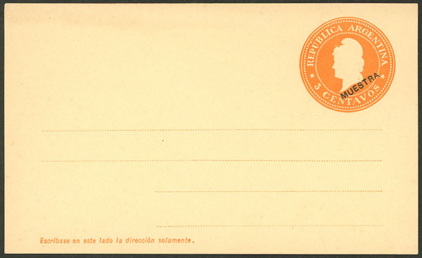 Lot 867 - Argentina Postal stationery - Guillermo Jalil - Philatino Auction # 2542 ARGENTINA: Lot 867 - Argentina Postal stationery - Guillermo Jalil - Philatino Auction # 2542 ARGENTINA: