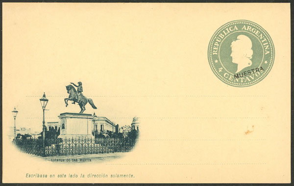 Lot 874 - Argentina Postal stationery - Guillermo Jalil - Philatino Auction # 2542 ARGENTINA: Lot 874 - Argentina Postal stationery - Guillermo Jalil - Philatino Auction # 2542 ARGENTINA:
