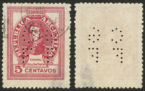 Lot 393 - Argentina general issues - Guillermo Jalil - Philatino Auction # 2542 ARGENTINA: Lot 393 - Argentina general issues - Guillermo Jalil - Philatino Auction # 2542 ARGENTINA: